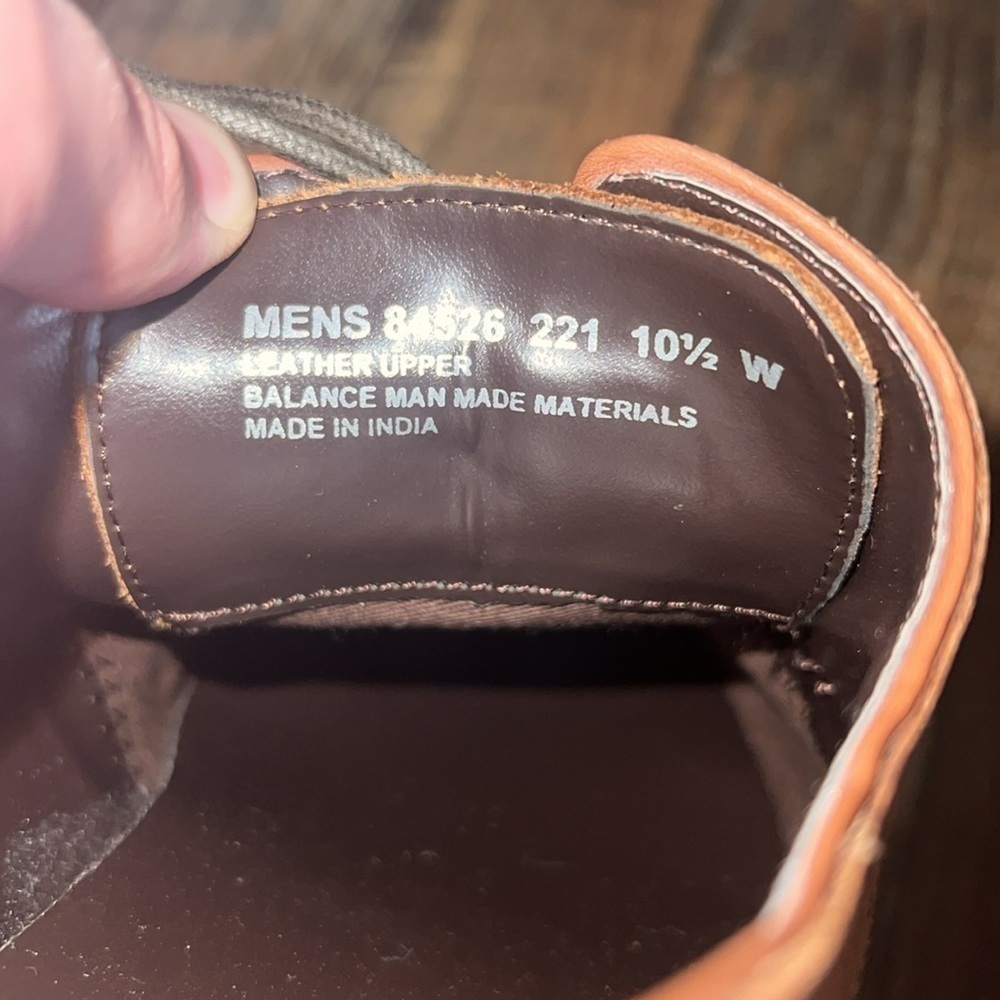 Leather Dress Shoes By Nunn Bush | Used Once - Picture 4 of 5